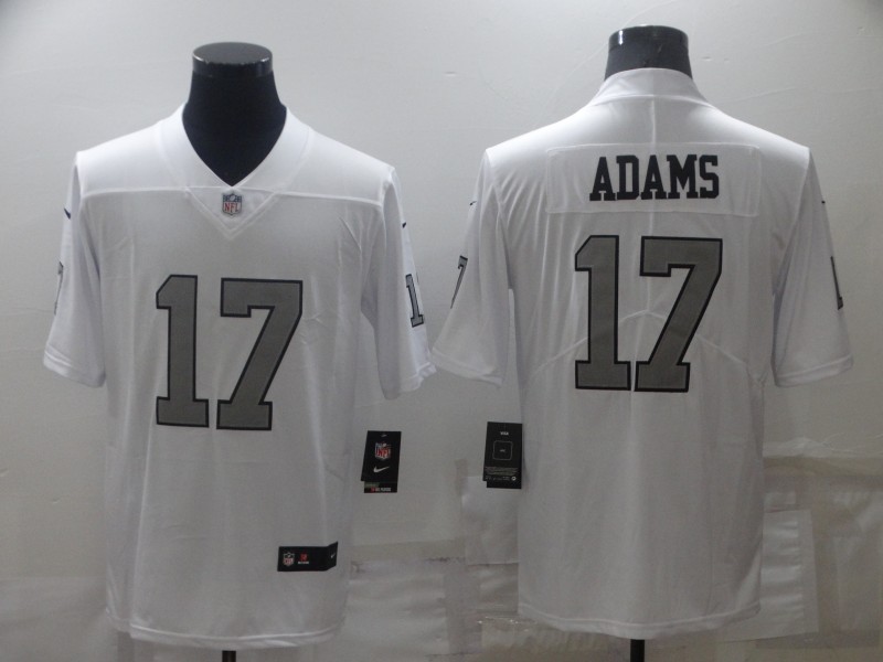 Men Oakland Raiders #17 Adams White Nike Vapor Untouchable Limited 2022 NFL Jersey